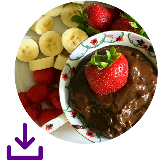 Sunflower Fudge Fruit Dip Recipe