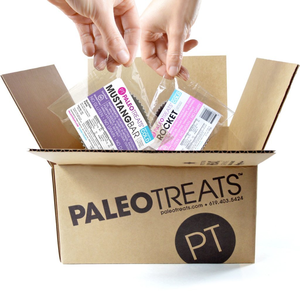 Choose any two kinds of Paleo Treats and we'll customize the box for you.
