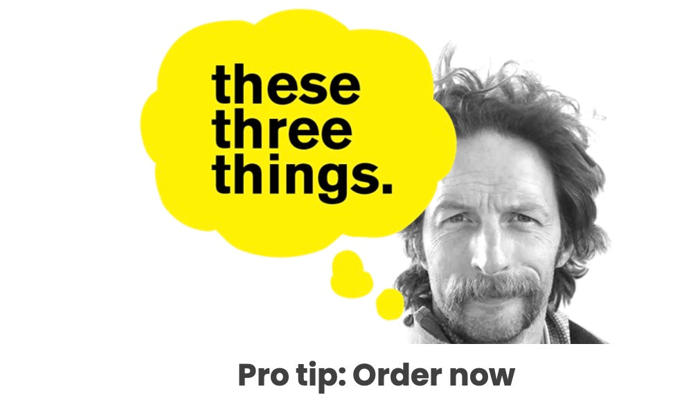 Pro Tip: Order Now