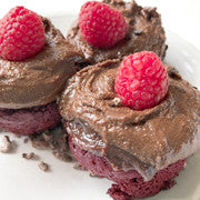 Red Velvet Cupcakes With Chocolate Frosting.  Yeah, Paleo.