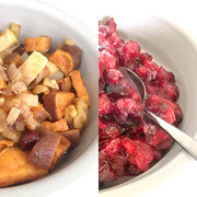 Cranberry Sauce & Stuffing, Paleo style