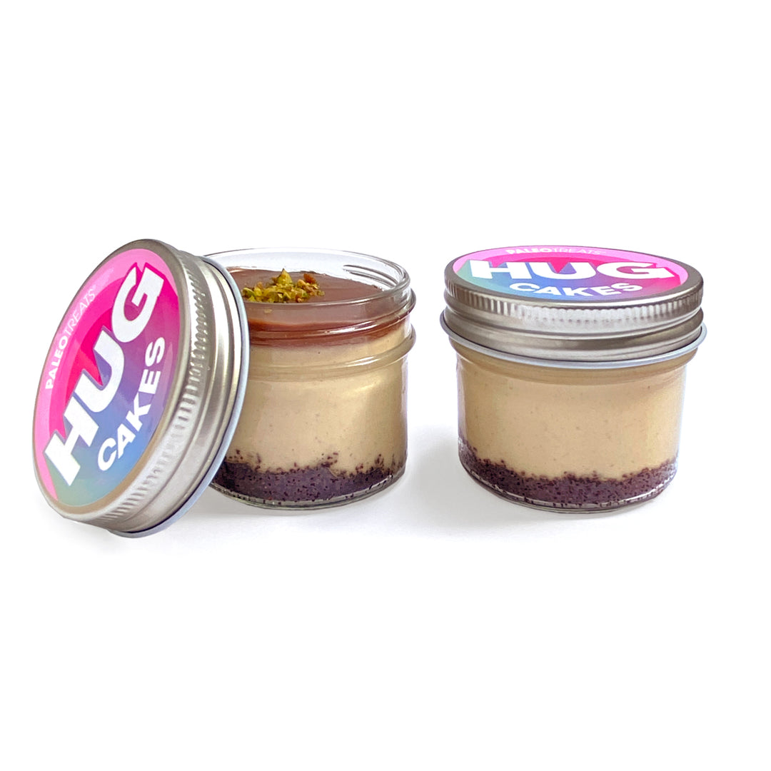 Keto, Vegan + Paleo Cake in a Jar – Sugar-Free, Gluten-Free  - 2 Jars