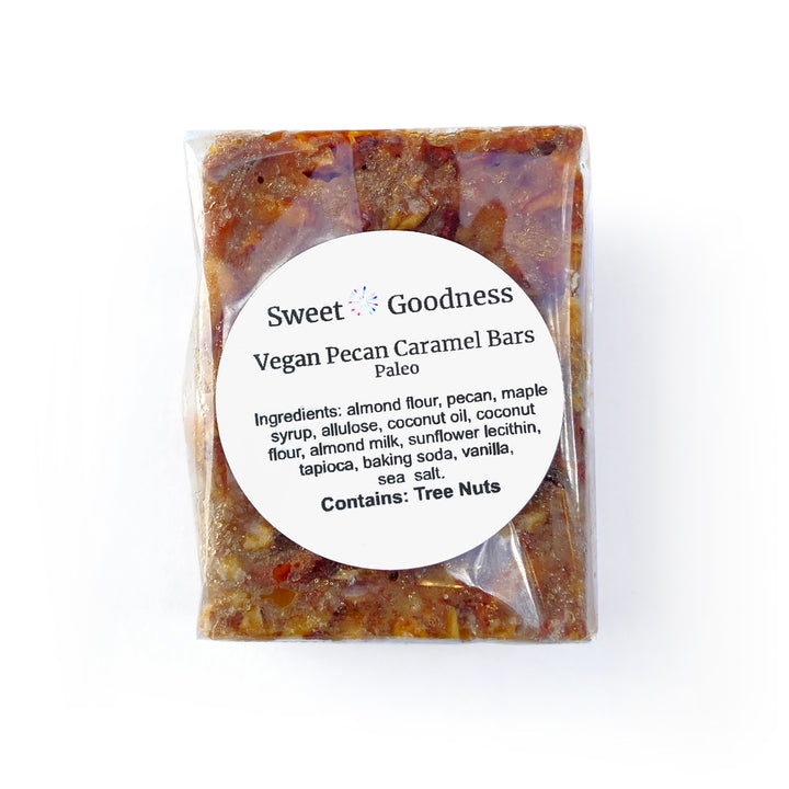 Vegan + Paleo Pecan Bar 4 pack