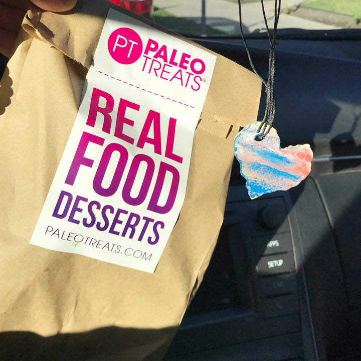 Bag of paleo treats real food desserts sampler in san diego.