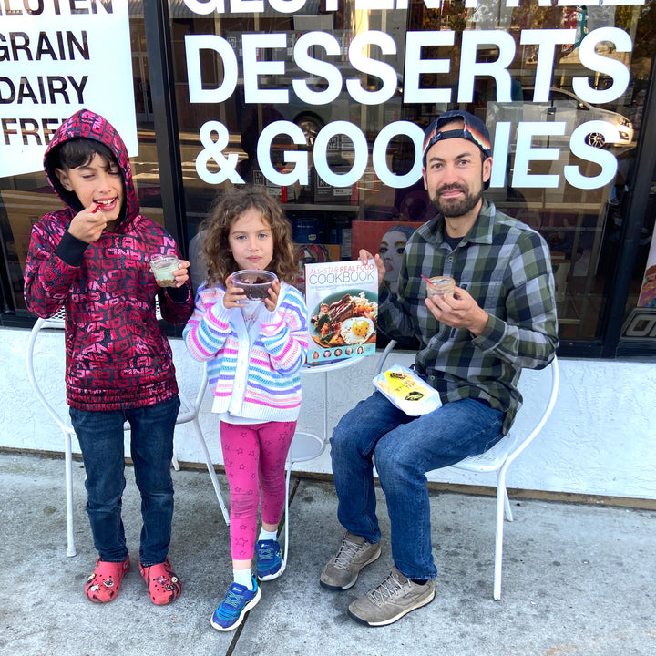 Ascb family outside paleo treats store on adams ave in normal heights.