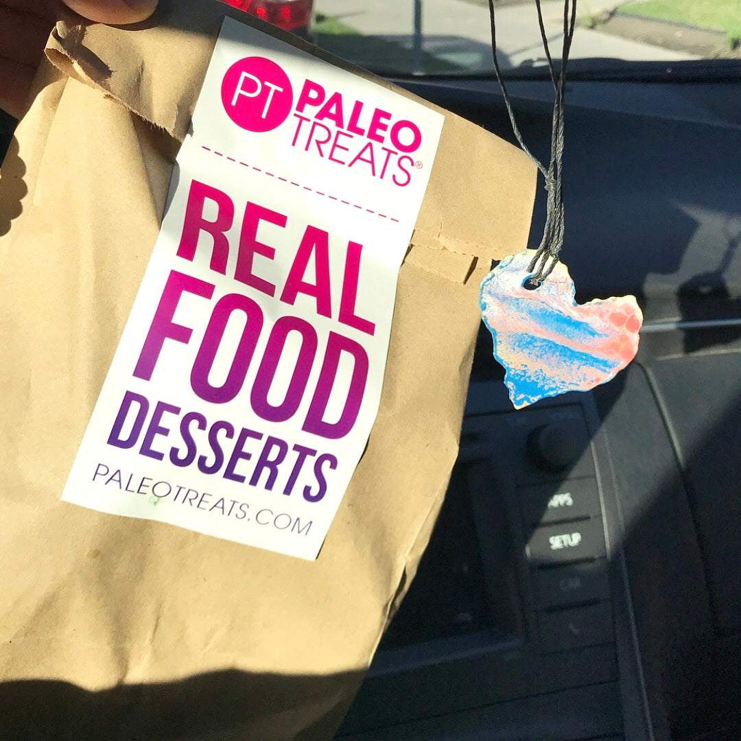 Bandtio small bag to go with paleo treats inside.