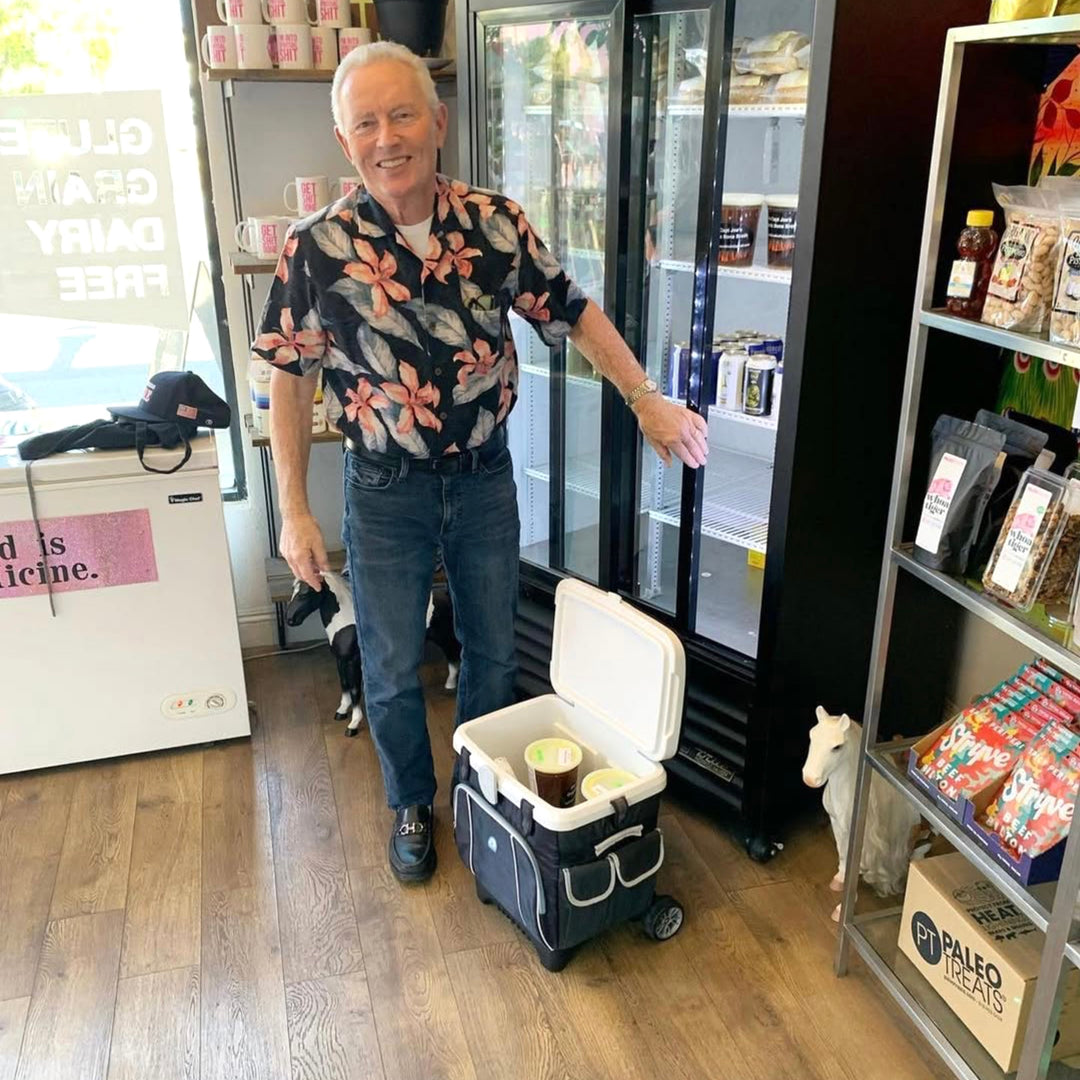 Bone broth joe delivery organic garden sourced vegetable beef bone broth by Paleo Treats.