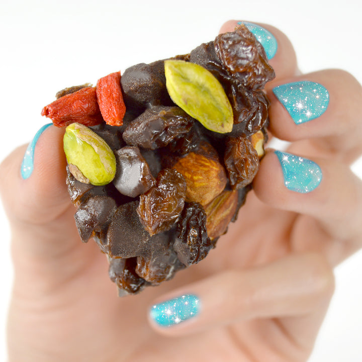 Cacao now slice of paleo chocolate bar by Paleo Treats.