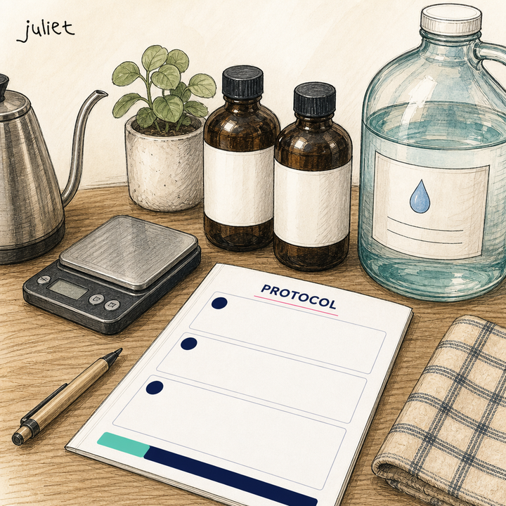 The DIY Water Bench — build your own coffee water, forever