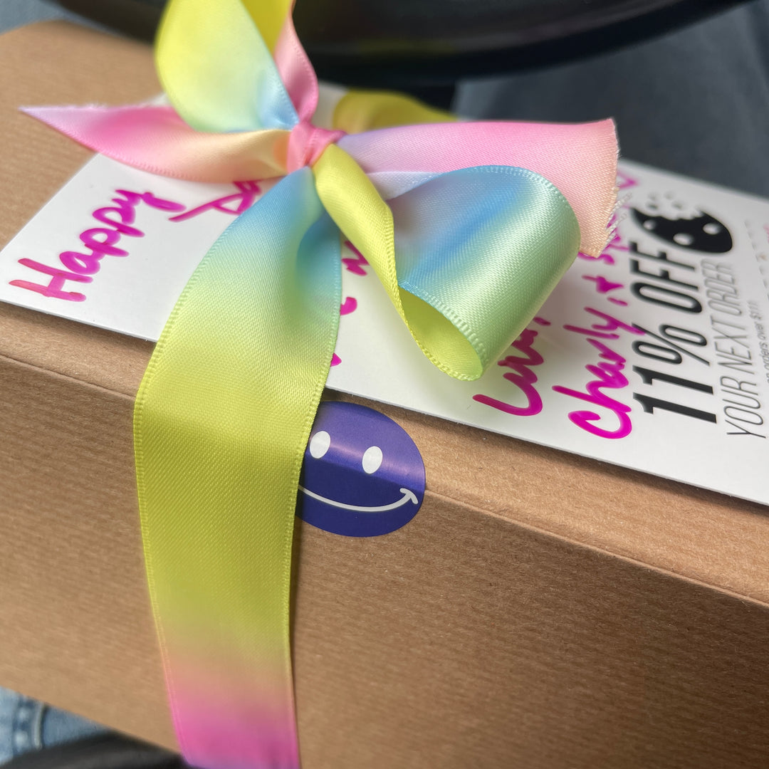 Paleo cookie dough gift box.