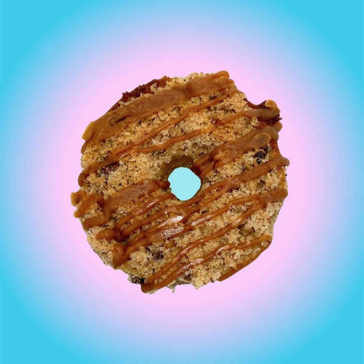 Protein keto donuts with about 300 calories by Paleo Treats.
