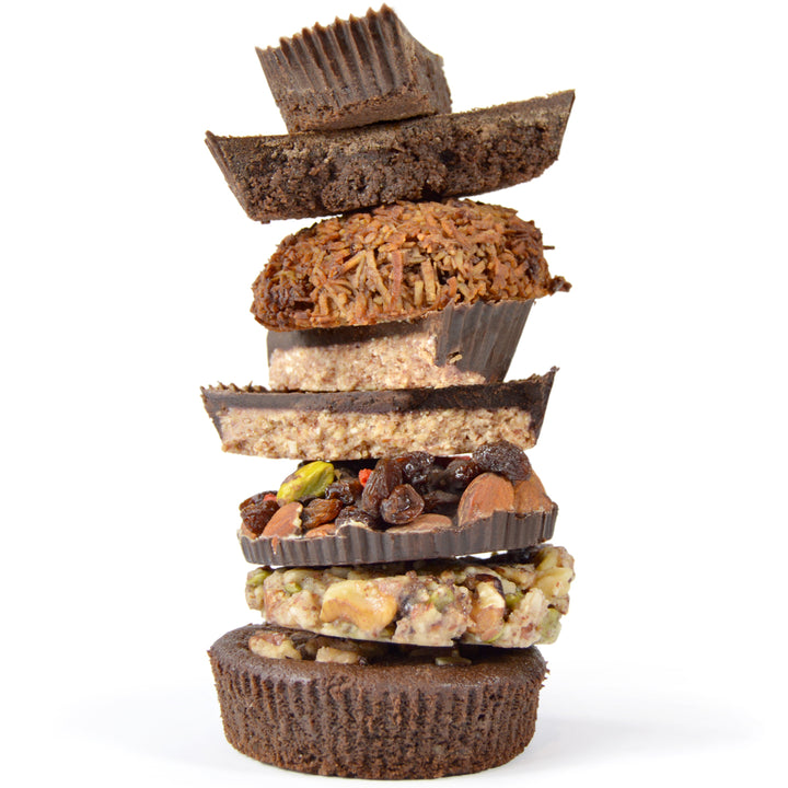 Stack of paleo desserts by Paleo Treats.