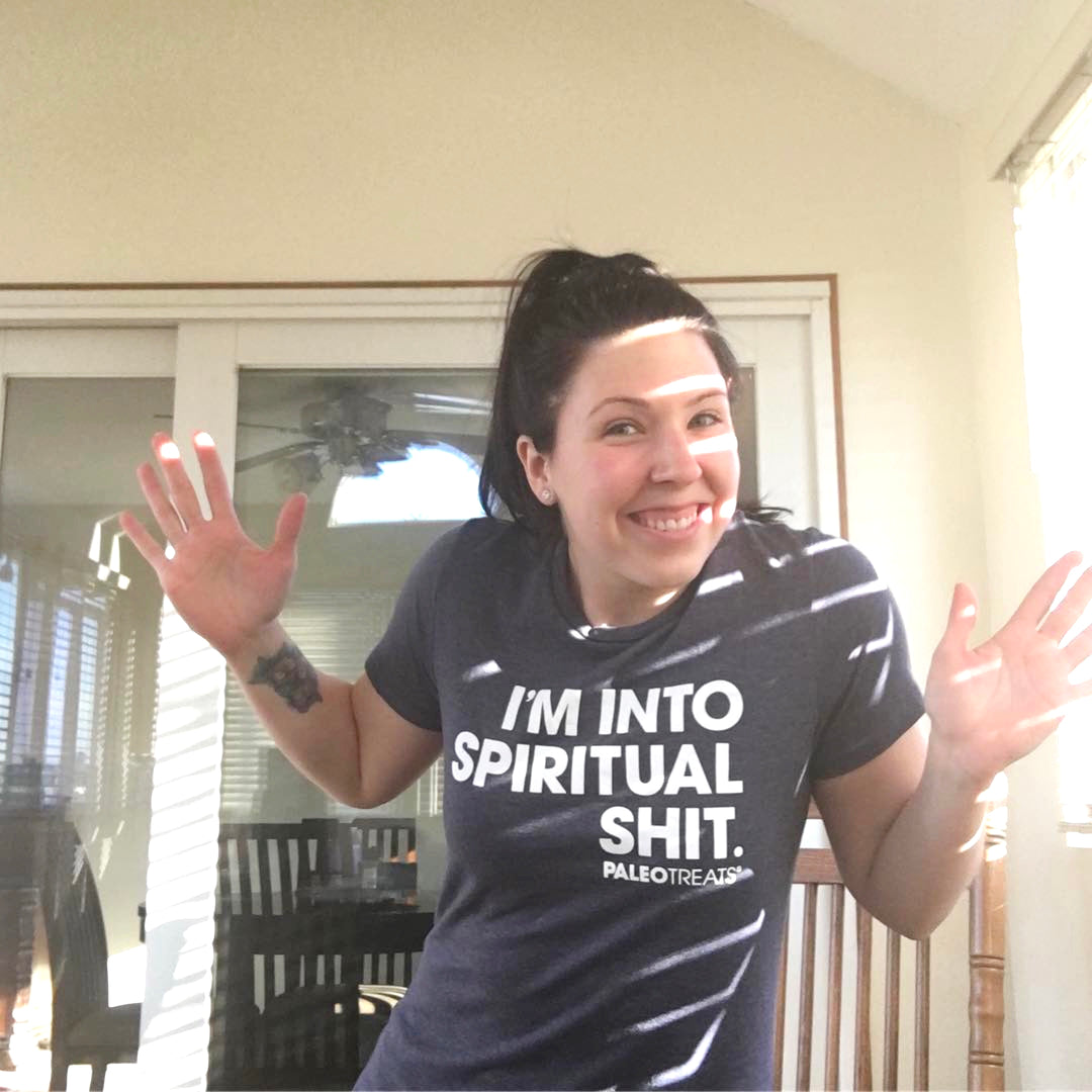 This lady is into spiritual shit.