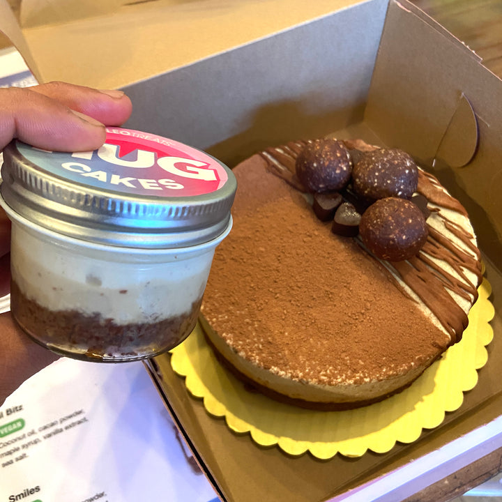 Vegan gf cakes for sale by Paleo Treats.