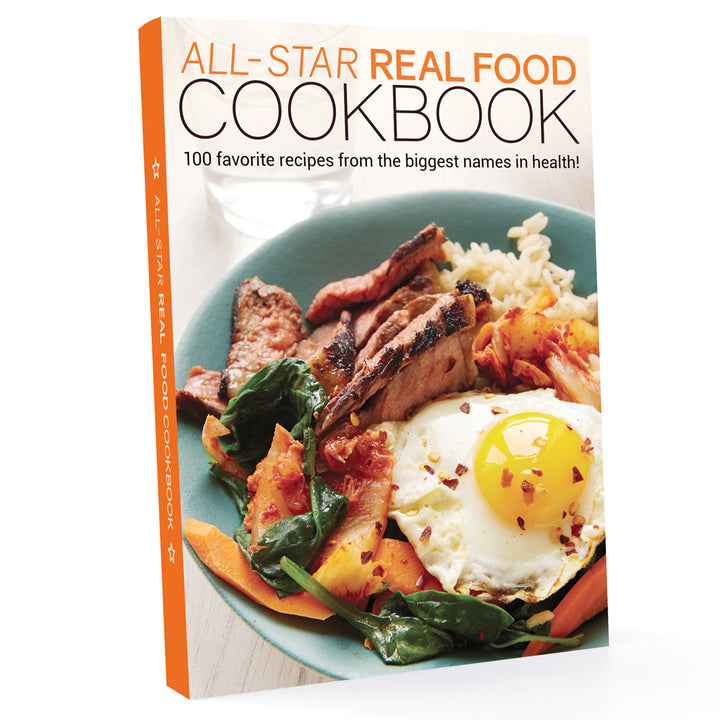 All Star Real Food Cookbook - physical book