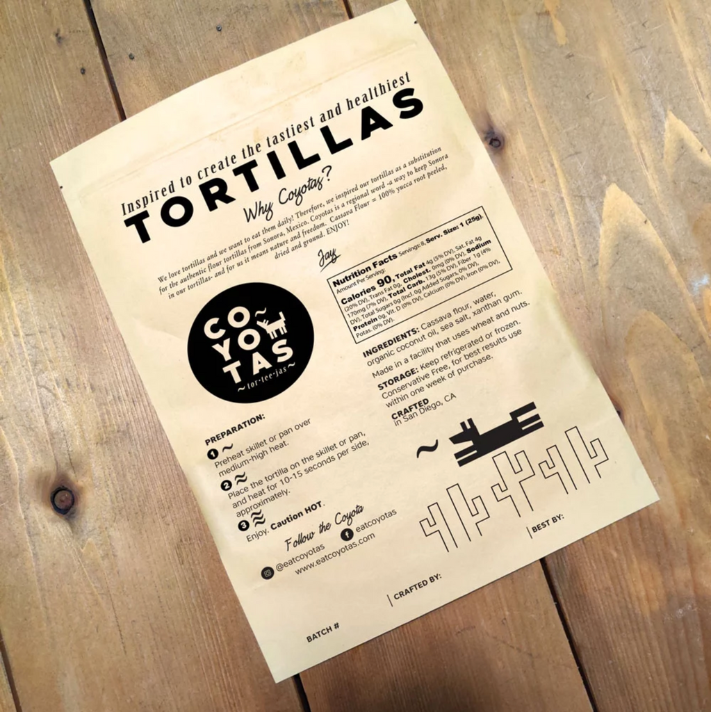 Coyotas Tortillas Add On Paleo Treats Paleo Treats®